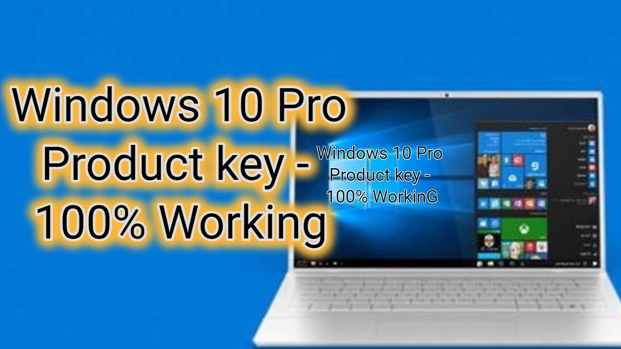 free product key for windows 10